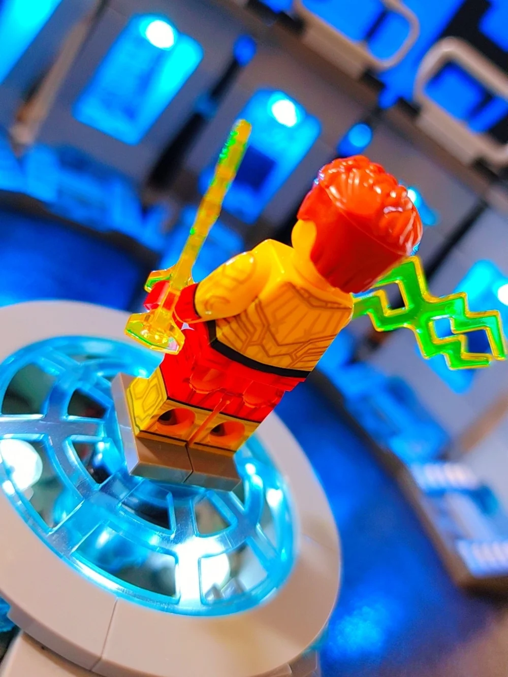 Kid Flash Teen Titans Minifigure Lego Compatible